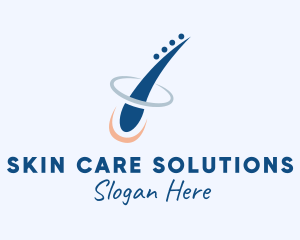 Dermatology Hair Follicle logo design