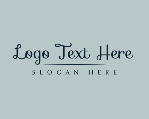 Elegant Boutique Cursive logo