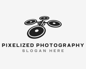 Drone Camera Gadget logo design