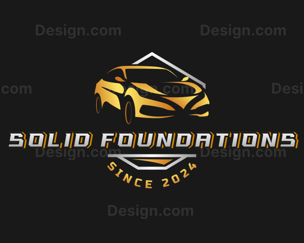 Car Auto Restoration Logo