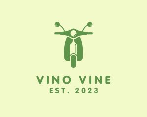 Wine Bottle Scooter logo