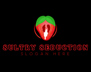 Erotic Strawberry Porn logo design