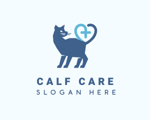 Cat Veterinary Care logo design