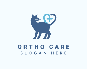 Cat Veterinary Care logo design