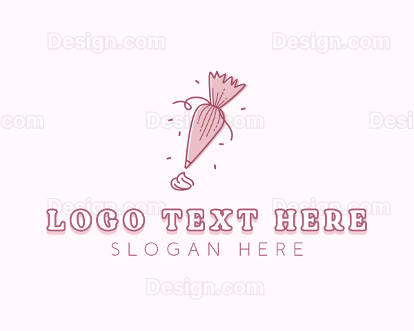 Pastry Baking Icing Logo