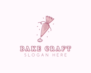 Pastry Baking Icing logo design