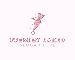 Pastry Baking Icing logo design