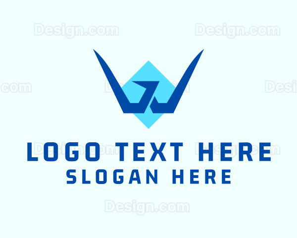 Eagle Gaming Letter W Logo