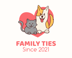 Family Pet Love logo design