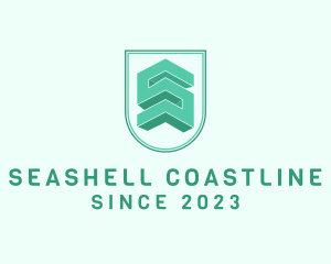 Green Shield Badge logo design