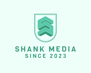 Green Shield Badge logo design