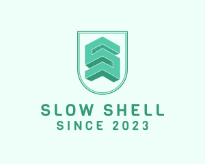 Green Shield Badge logo design