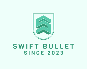 Green Shield Badge logo design