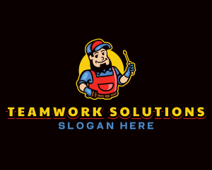 Repairman Maintenance Mechanic logo