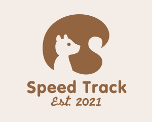 Brown Squirrel Tail logo