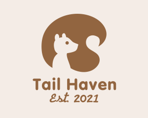 Brown Squirrel Tail logo