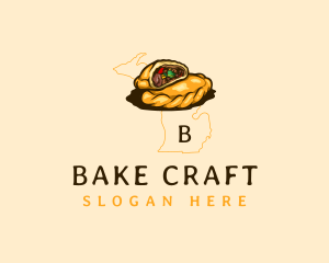 Pasty Baking Michigan logo design