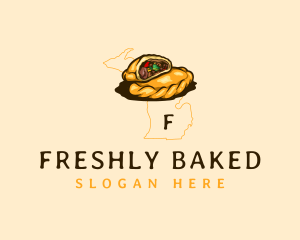 Pasty Baking Michigan logo design