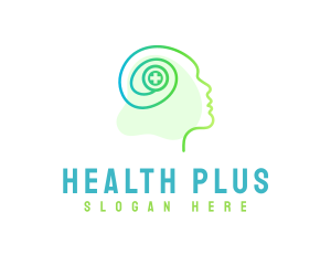 Human Health Brain  logo design