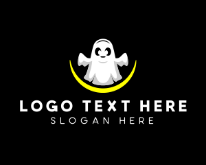 Soul - Spooky Ghost Cute logo design