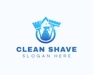 Droplet Clean Janitorial logo design