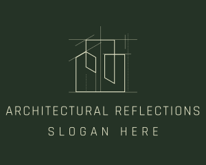 Building House Architecture logo design