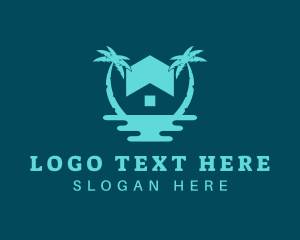 Ocean Palm Tree Home logo