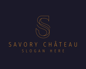 Elegant Boutique Letter S logo design