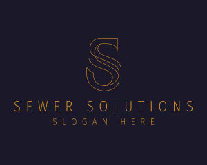 Elegant Boutique Letter S logo design