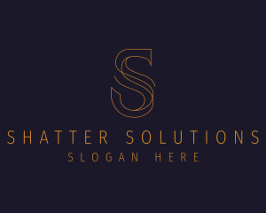 Elegant Boutique Letter S logo design