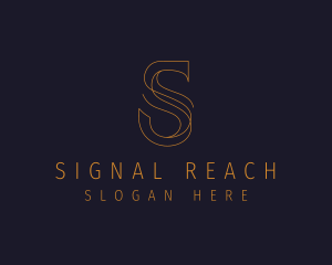 Elegant Boutique Letter S logo design