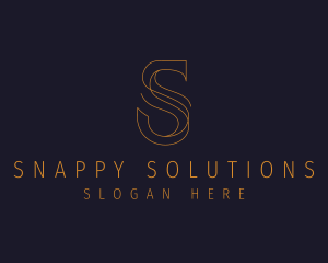 Elegant Boutique Letter S logo design