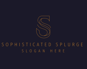 Elegant Boutique Letter S logo design