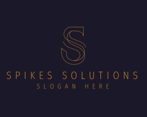 Elegant Boutique Letter S logo design