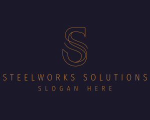 Elegant Boutique Letter S logo design