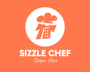 Orange Chef Uniform logo design