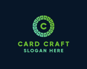 Card Paper Craft logo design