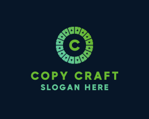 Card Paper Craft logo design