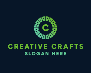 Card Paper Craft logo design