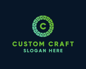 Card Paper Craft logo design