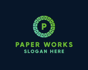 Card Paper Craft logo design