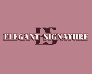 Elegant Beauty Boutique logo design