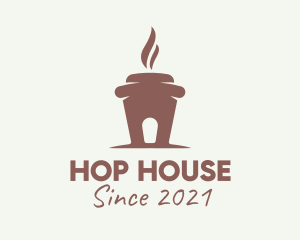 Hot Coffee House  logo design