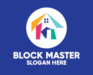 Colorful Modern Housing logo design