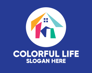 Colorful Modern Housing logo design