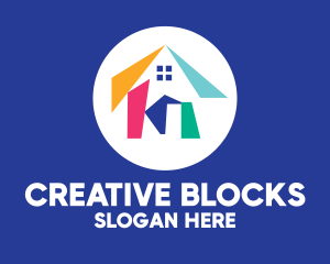 Colorful Modern Housing logo design