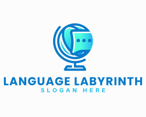 Globe Language Communication logo