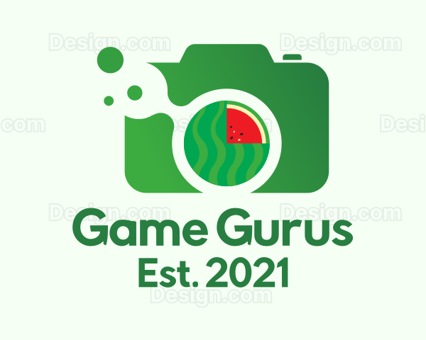 Green Watermelon Camera Logo