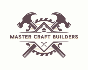 Hammer Handyman Builder logo design