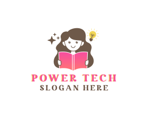 Girl Learning School logo